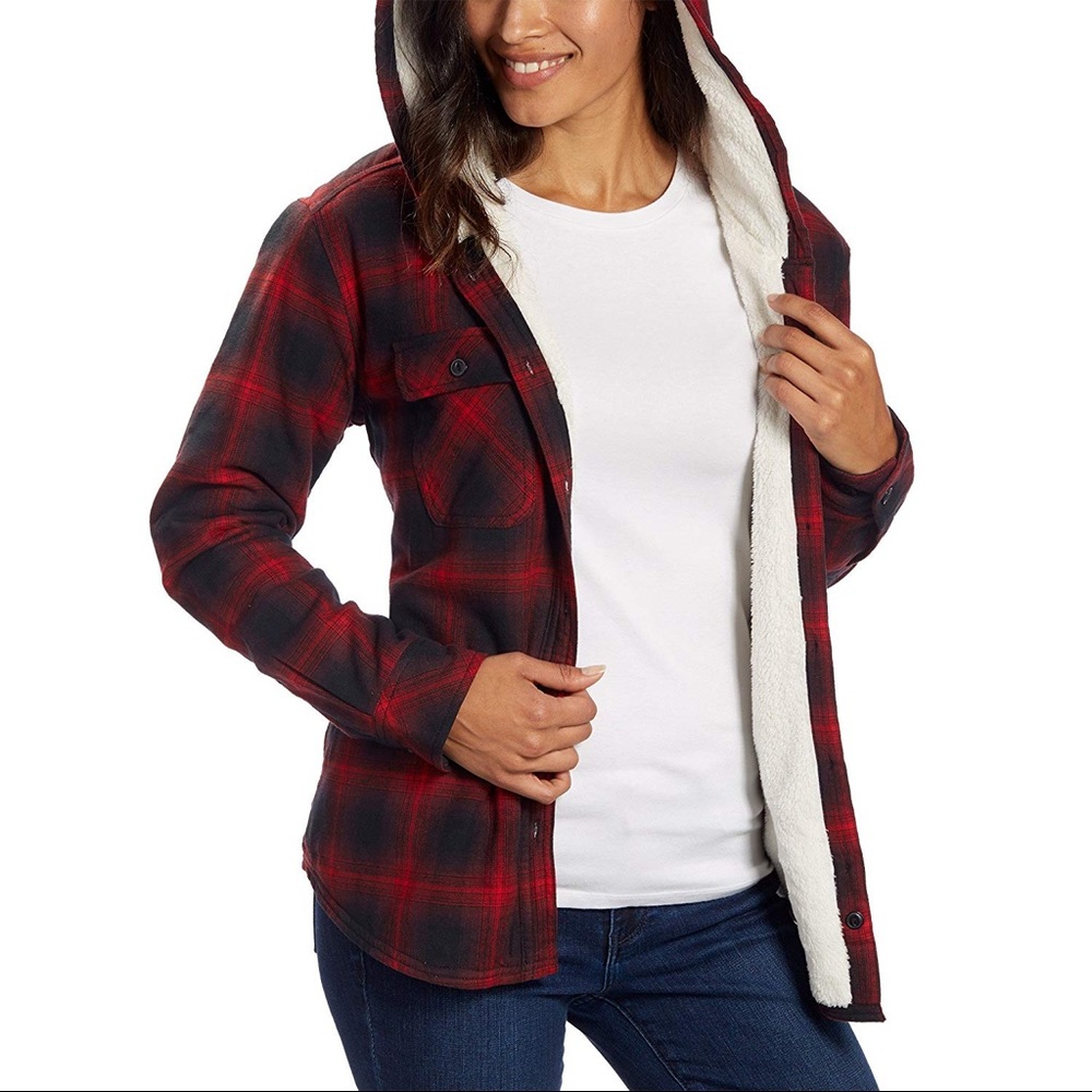 Boston Trader Sherpa-lines hooded jacket S